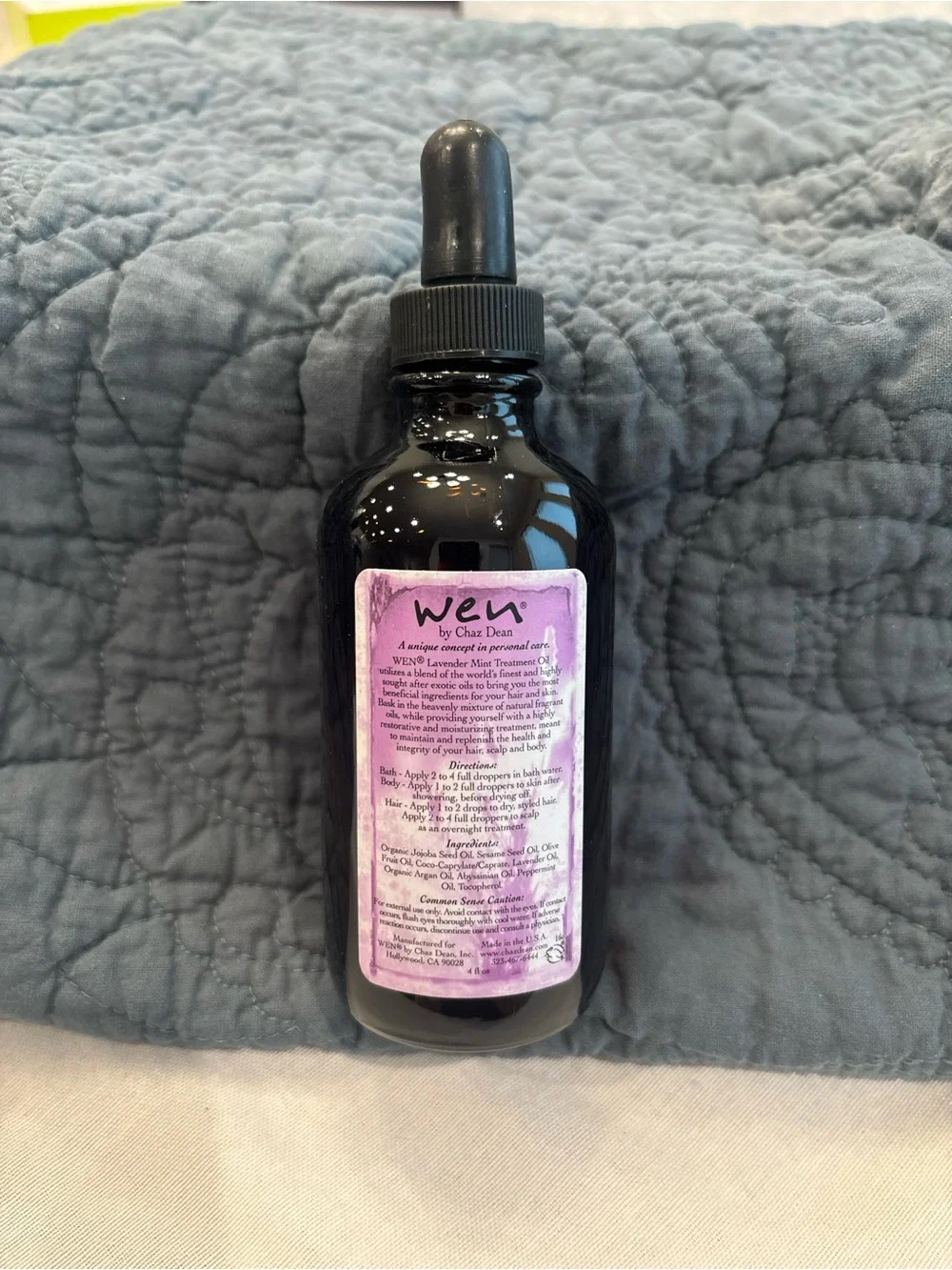 WEN Lavender Mint Treatment Oil 4 oz Hair Scalp Body Oil New